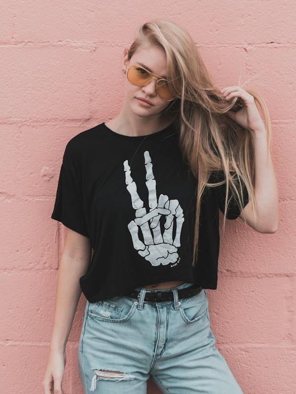 Remera Estampada Pocitos
